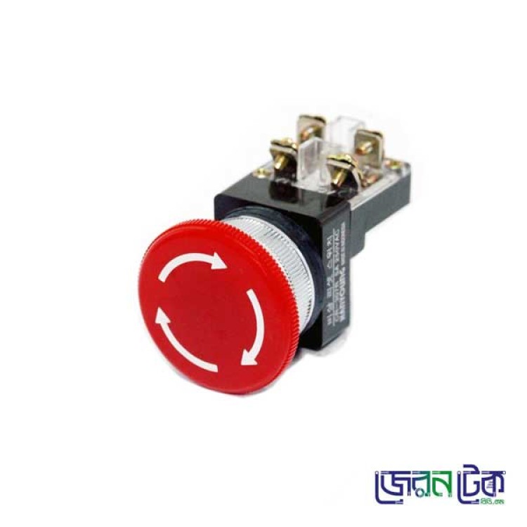 Emergency  Stop Button/Switch CR-257R 250V 5A_HANYOUNG