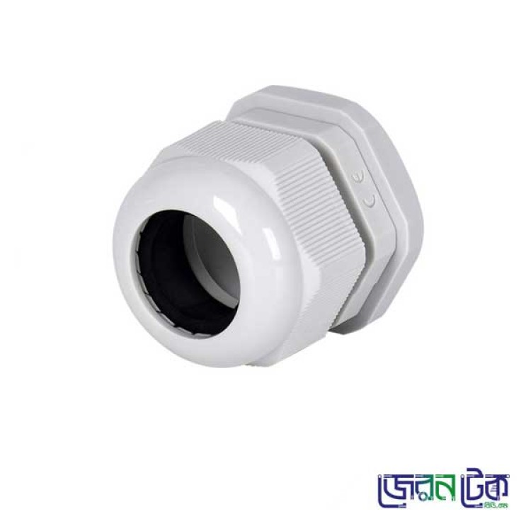 Nylon Plastic Waterproof Adjustable Cable Glands Joints Cord/Wire Connector PG9 White