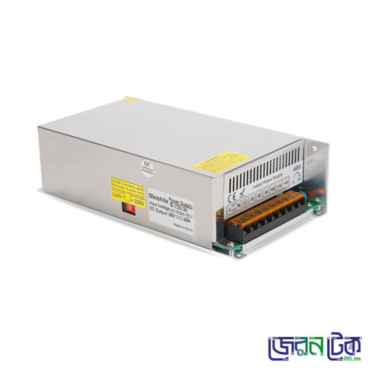 36V 20A SMPS DC Power Supply.