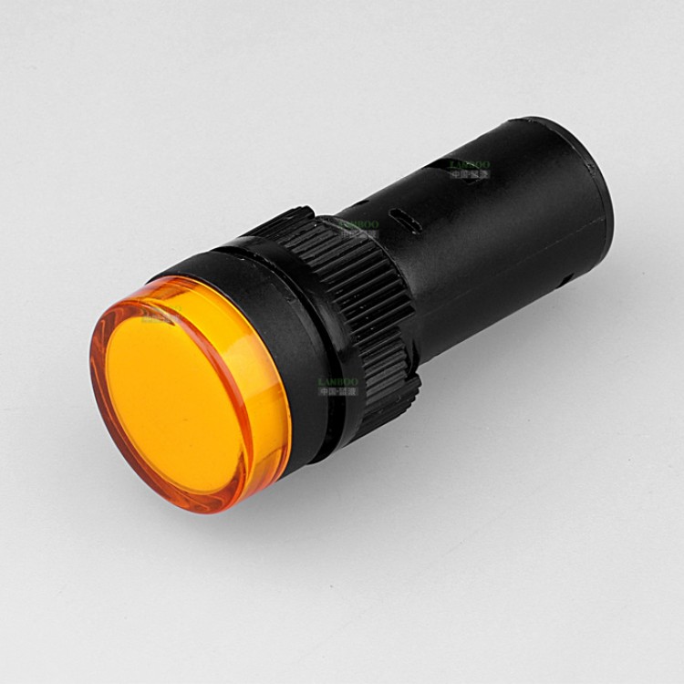 LED Indicator Lamp_Small 16mm_ Yellow_220V