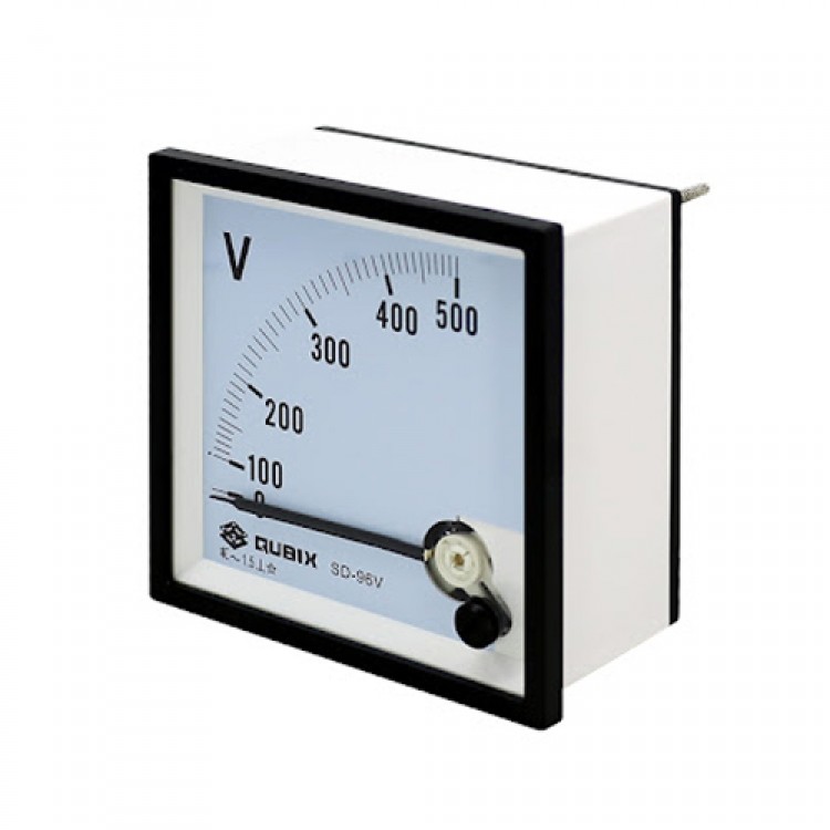 Analog Voltage Panel Meter__Risesun BE-96 0-500 volts