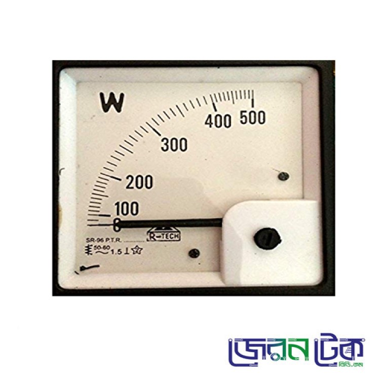 Analog Wattmeter Panel Meter-Single Phase__SFIM_SF-96 500W