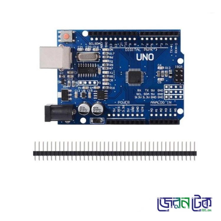 Arduino Uno R3_SMD IC Atmega328P-With Cable