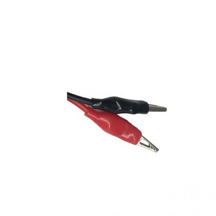 Crocodile/Alligator Clip Mini_1 pair(Black+Red)
