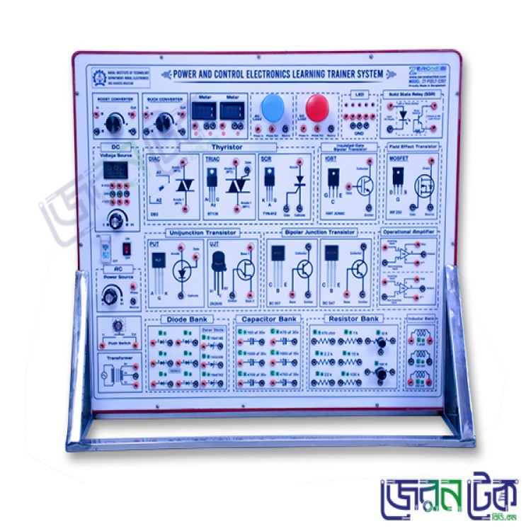Power and Control Electronics Learning Trainer System.-Table Top Type.