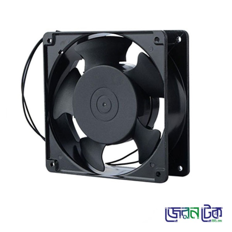 5 Inch AC Cooling Fan Metal Body Rotary Fan AC 220V 24W 0.08A.