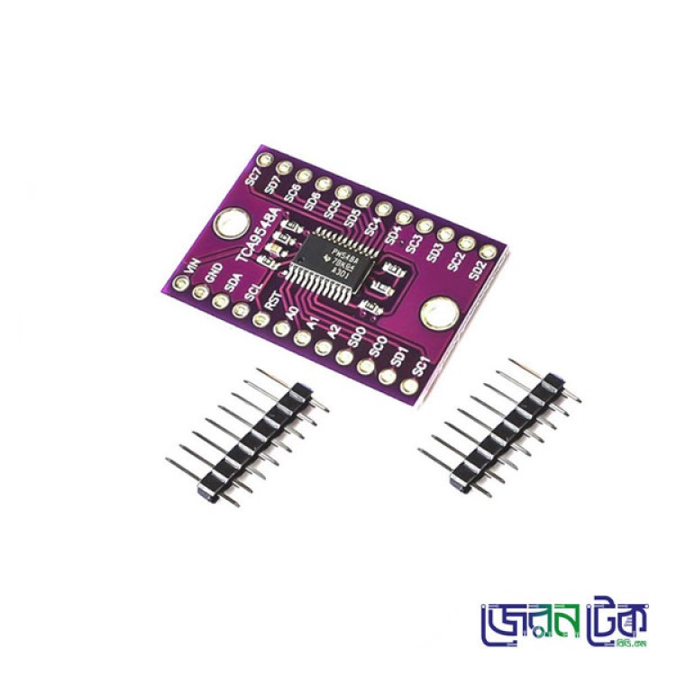 TCA9548A 1-to-8 I2C 8-way multi-channel expansion board module.