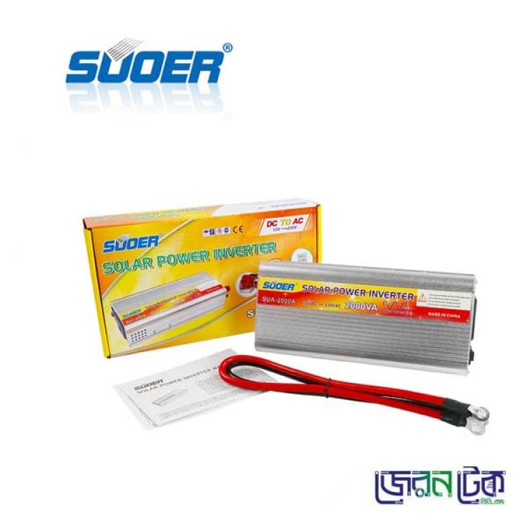 Solar Power Inverter SUA-2000A DC to AC Inverter.