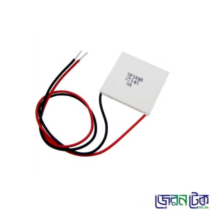 SP1848-27145 TEC 40x40mm Semiconductor Thermoelectric Heatsink Cooler Peltier Plate Module For Power Generation