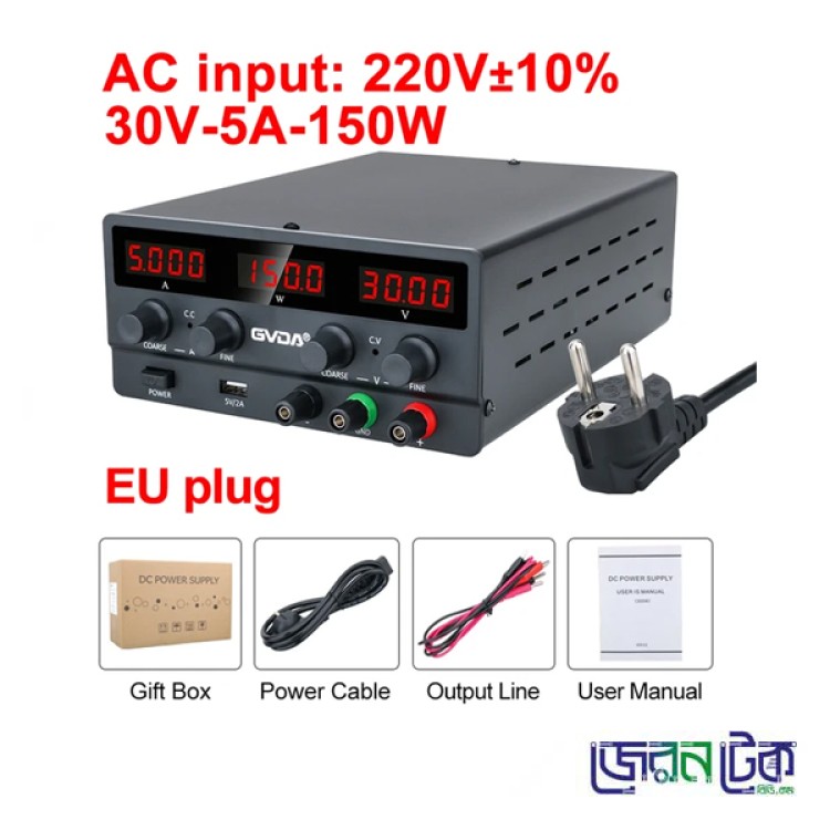 30V 5A DC Power Supply,GVDA SPS-H305
