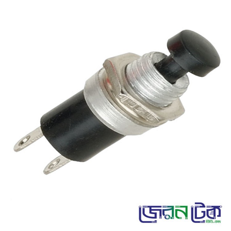 Black Cap Miniature Black Push Switch_Pulse Switch