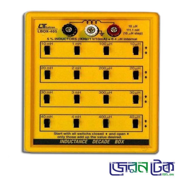 Inductance Decade Box Lutron-LBOX-405