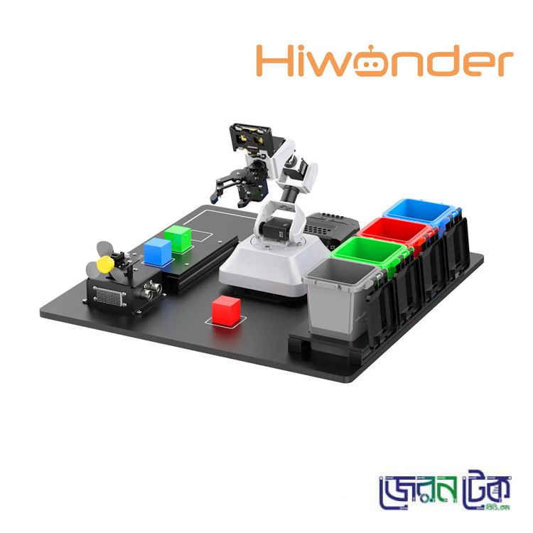 Hiwonder AiArm Vision Robot Arm Kit for Education Demonstration Support Scratch and Python