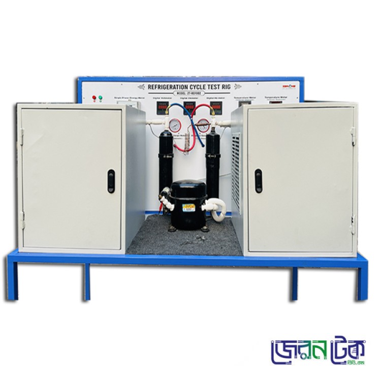 Refrigeration Cycle Trainer Test Rig.