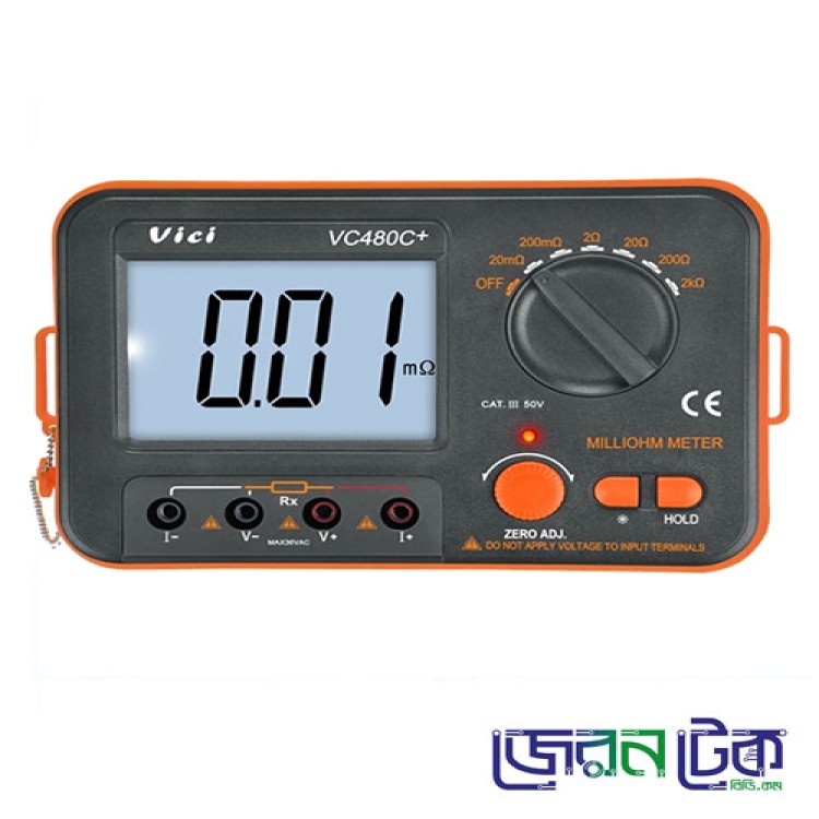 Vici Digital Milli-Ohm Meter_Vici VC480C+