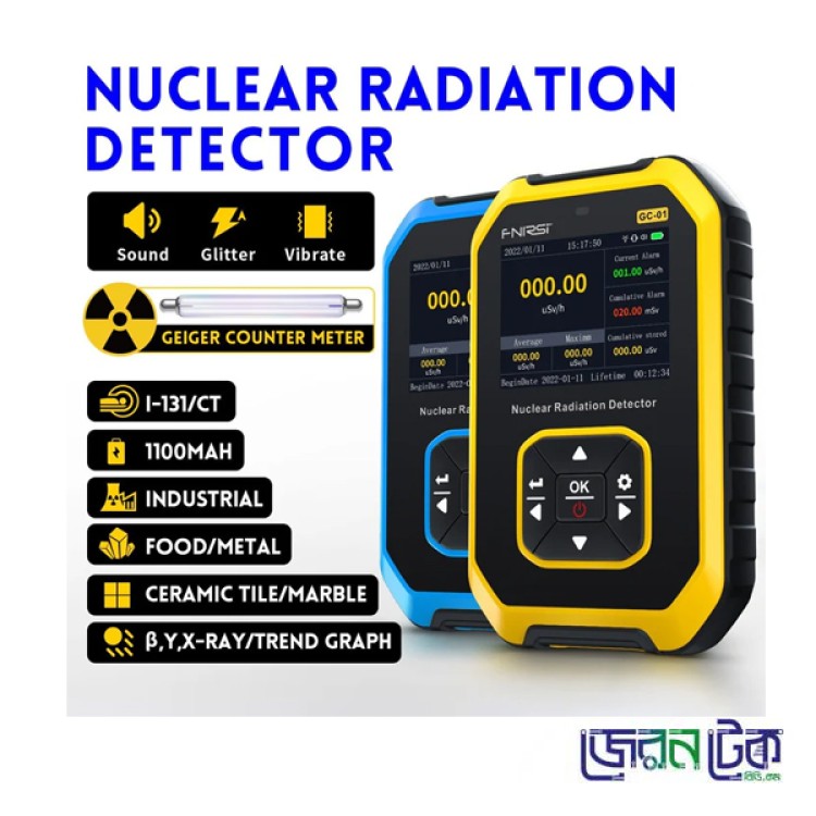 FNIRSI GC-01 Nuclear Radiation Detector.