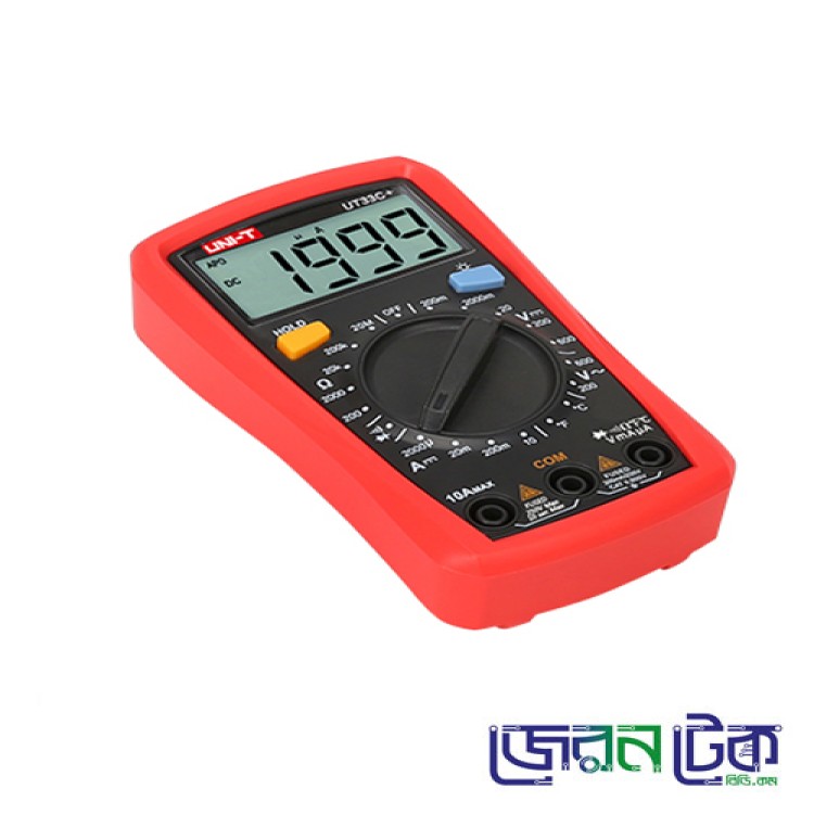 UT33C+ Multi-Functional Digital Multimeter