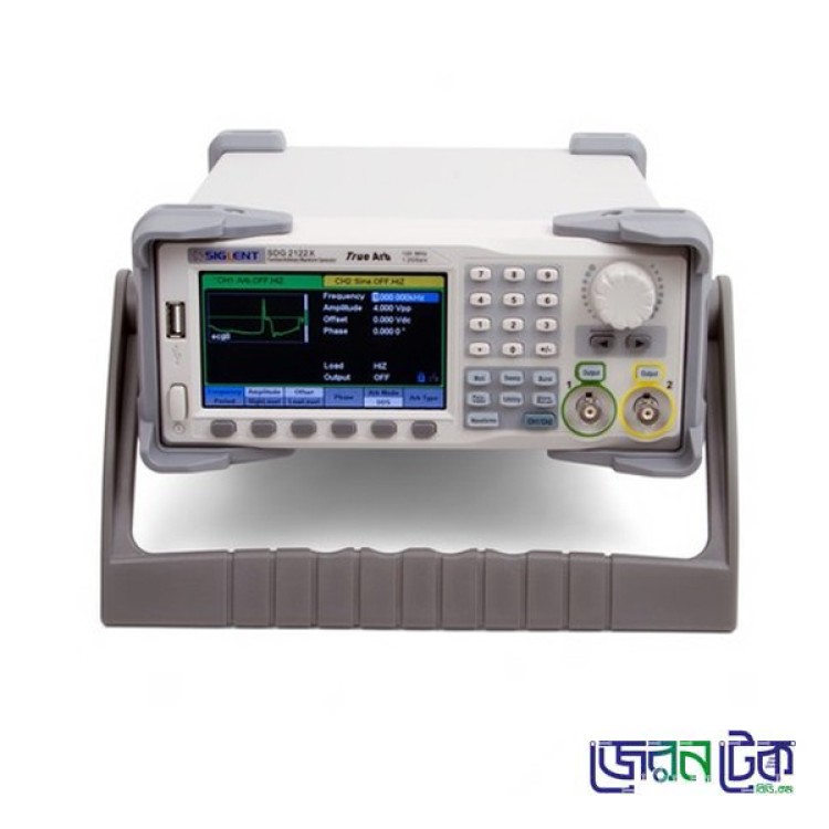 Siglent SDG2122X 2Ch,120MHz,1.2GSa/s,Arbitrary Waveform Function Generator