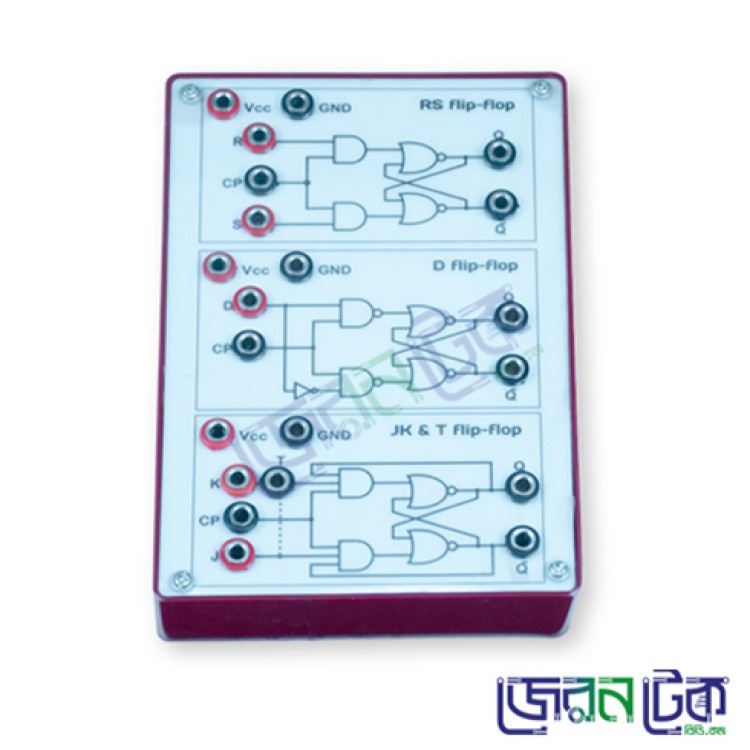 Flip-Flop,RS,JK,T,D,Flip-Flop Digital Trainer Module._DM-05