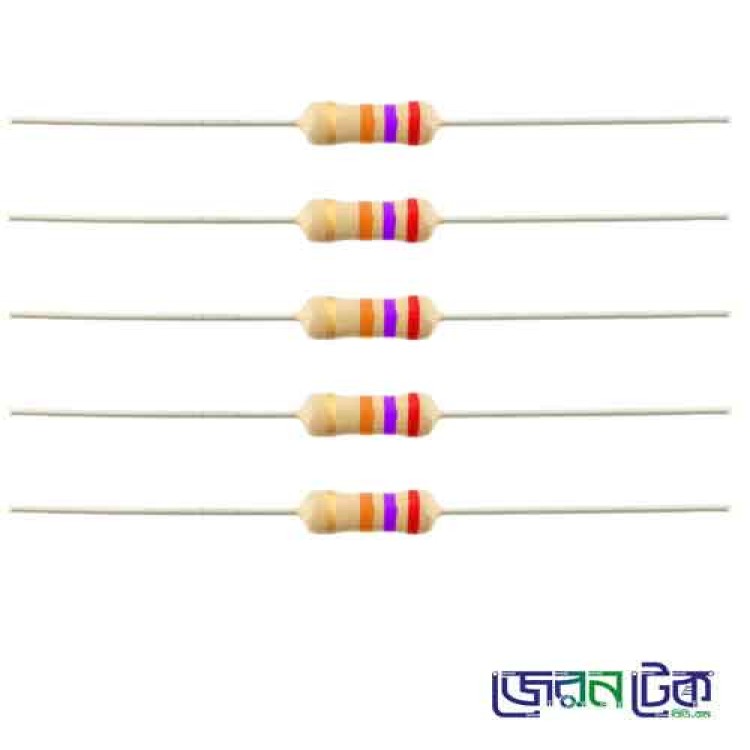 27K Ohm 1/4W Resistor