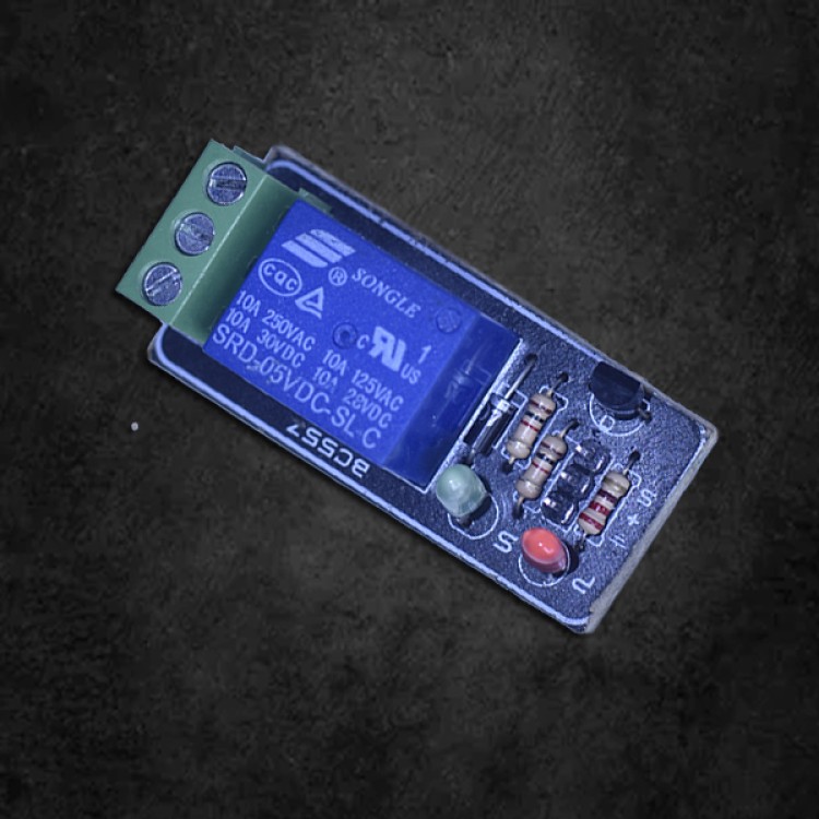 1 Channel 5Volt Relay Module-Developed by ZerOne Tech.