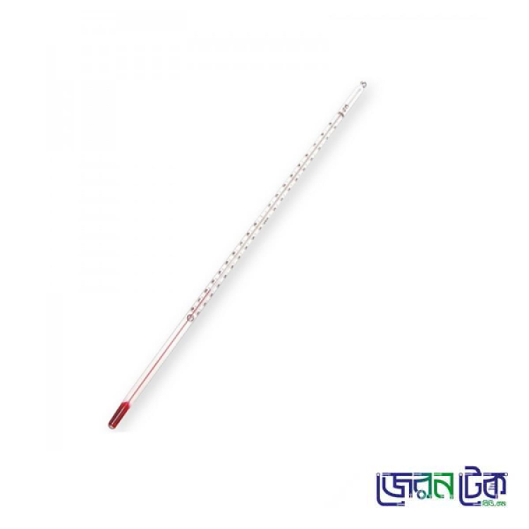 Alcohol thermometer 110 Degree Celsius.