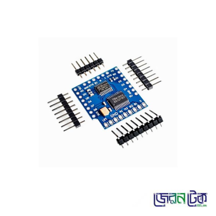 MOTOR SHIELD FOR WEMOS D1 MINI I2C DUAL MOTOR DRIVER TB6612FNGV1.0.0