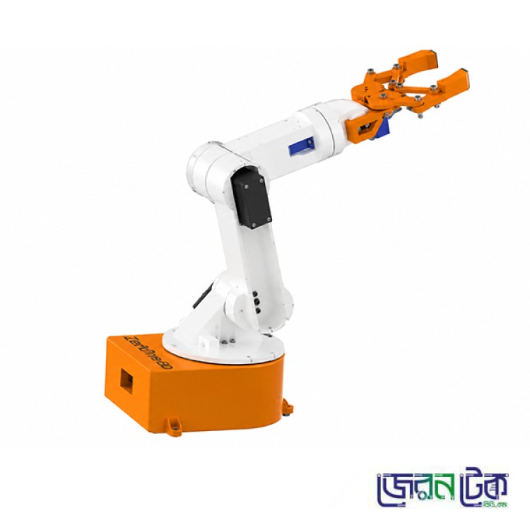 6 DOF Servo Robotic Arm – 3D Printed (Without Motor)