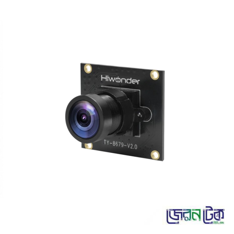 8-Megapixel USB Wide-Angle Camera, 160° FOV, Driver-Free, Compatible with ROS Robots, Raspberry Pi and Jetson Controllers