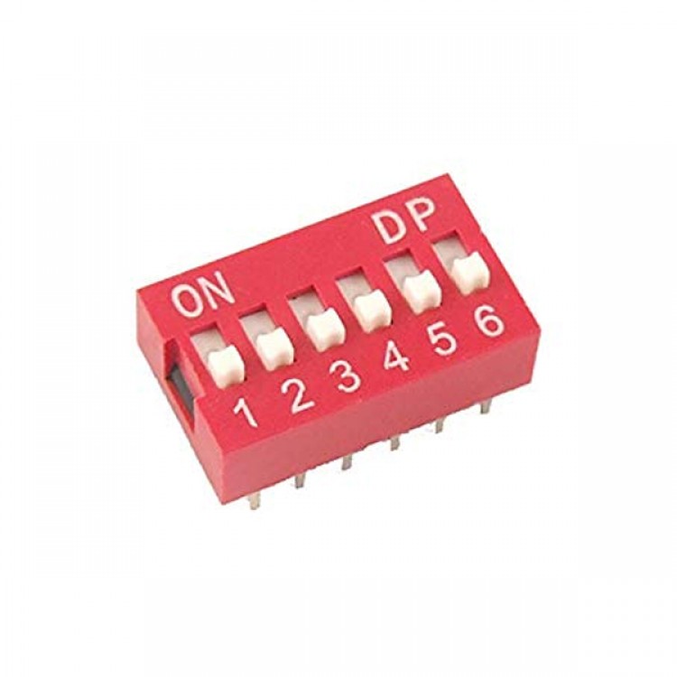 DIP Switch 6 Position