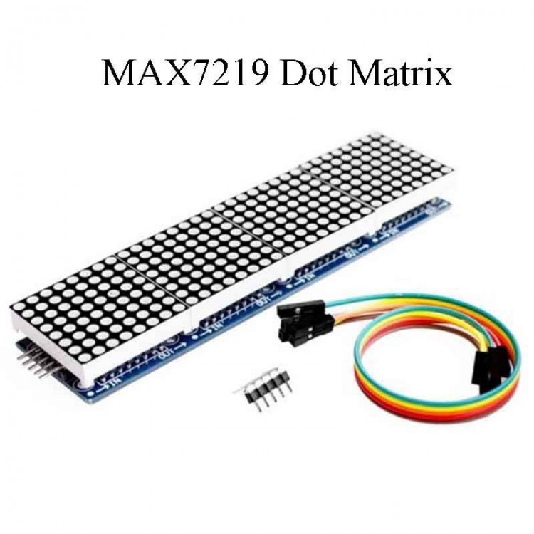 MAX7219 Dot Matrix Display Panel 32X8
