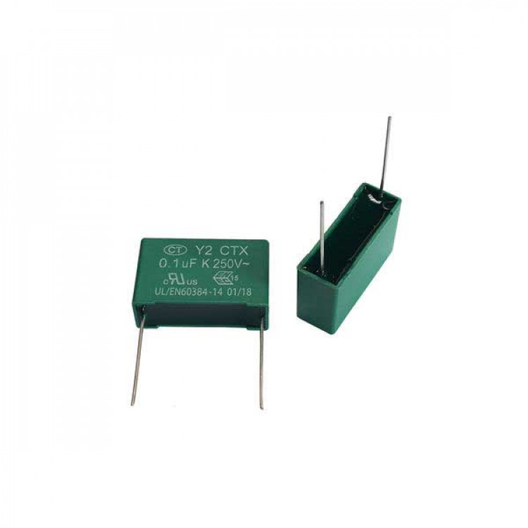 104K 250V Metallized Polypropylene Film Capacitor_Blue