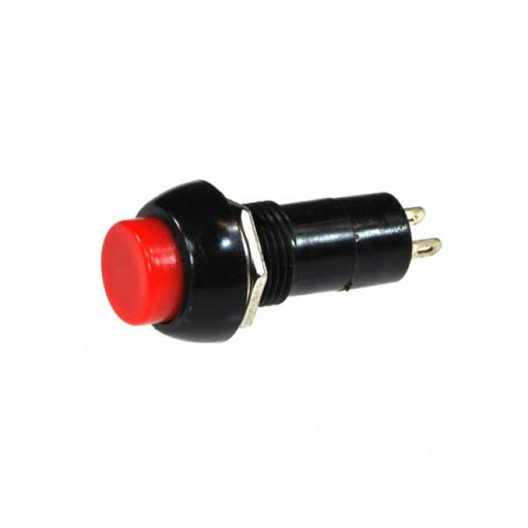 Push Button Round On Off Switch_Red