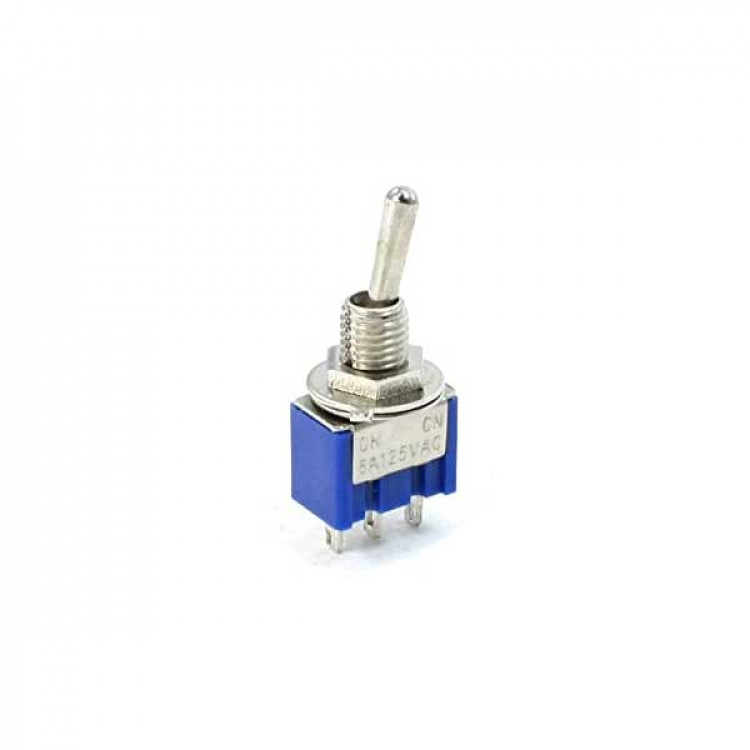 Toggle Switch SPDT 3PIN Blue