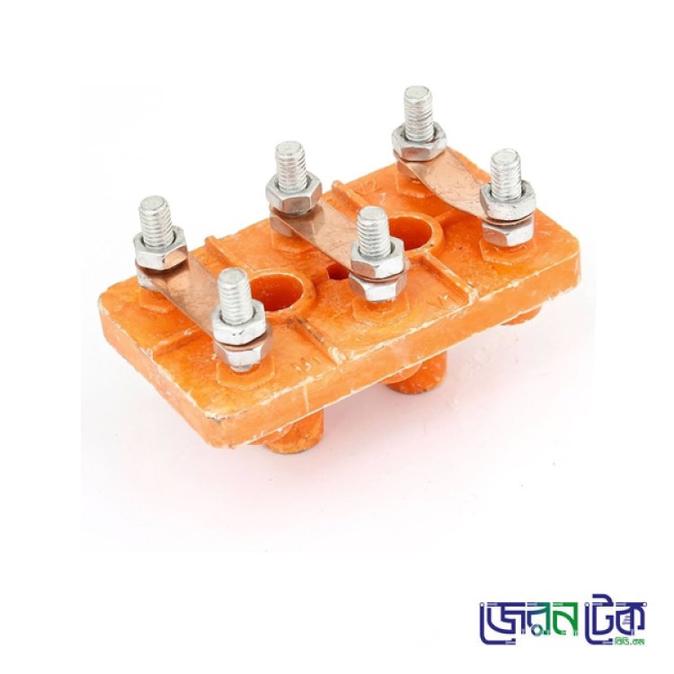 Y160-180 Six Terminal  Motor Connector 80Amp Ceramic