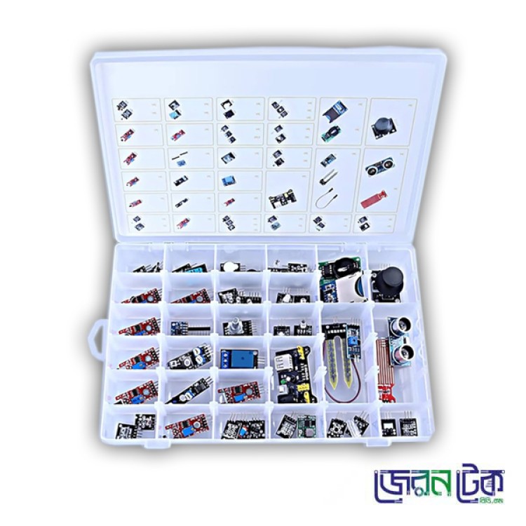 40 In 1 Sensor & Module Set Kit For Arduino with Box.