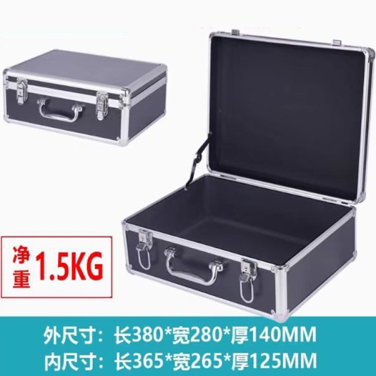 Aluminium Briefcase Enclosure Tool Box. 15*11*5.5inch.