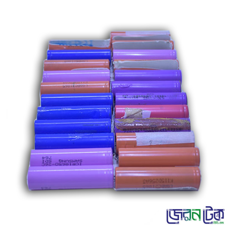 Laptop Used 18650 3.7 2000 to 3000Mah Li-ion Battery_Lab Checked_single cell.