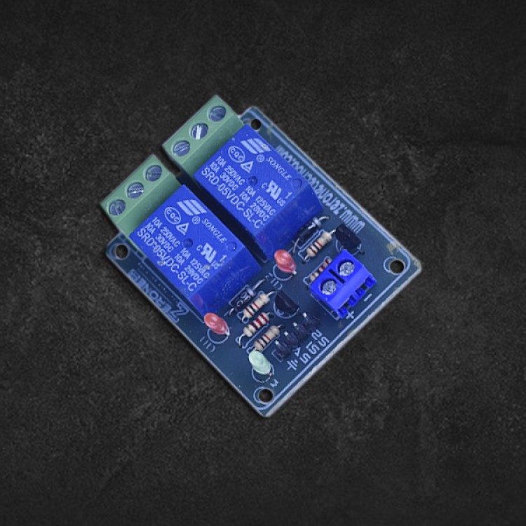 2 Channel 5Volt Relay Module_Developed by ZerOne Tech.